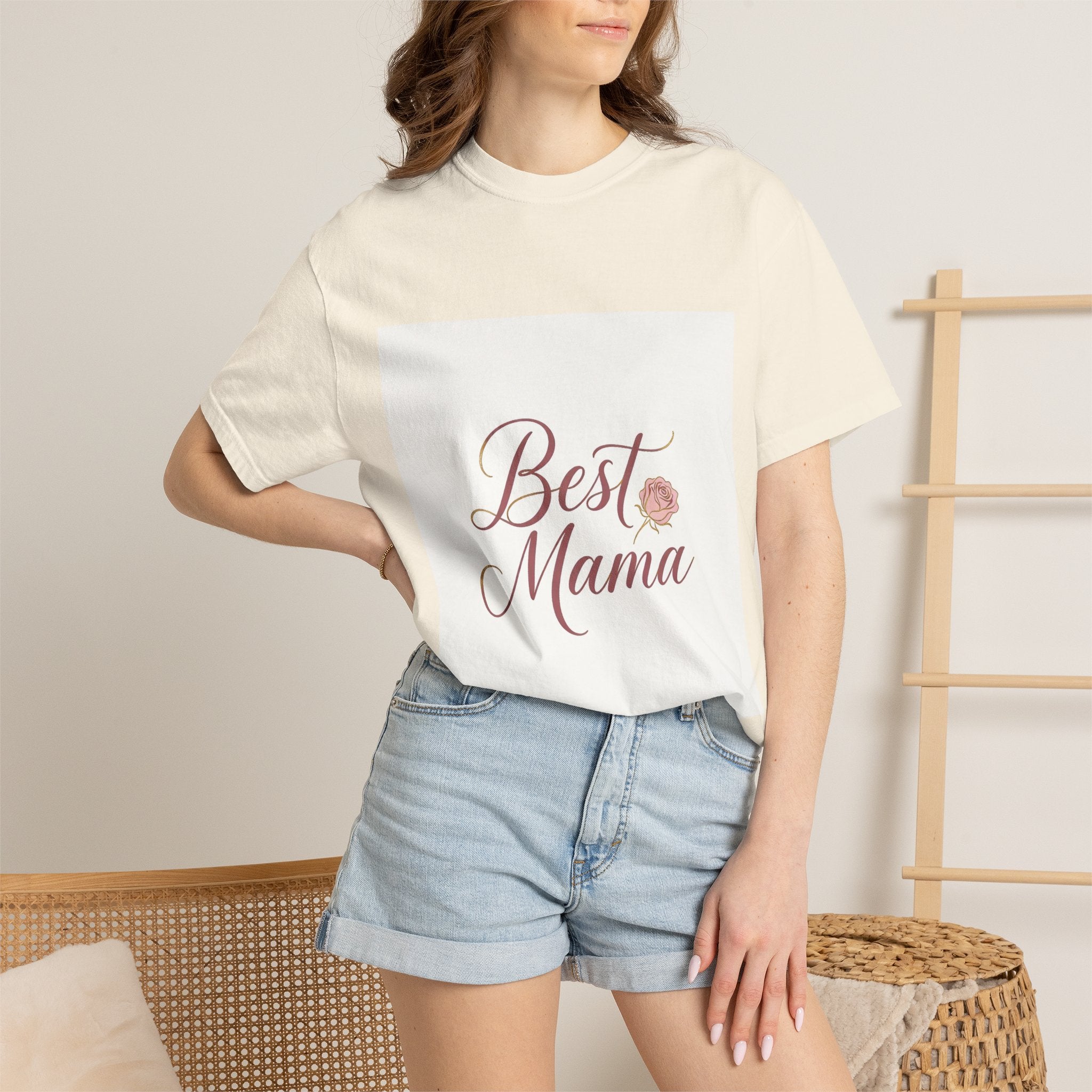 Best Mama Floral Tee